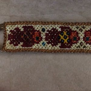 Fish Hand Beaded Bracelet Unique Artist Inspired